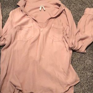Comfy collared long sleeve
